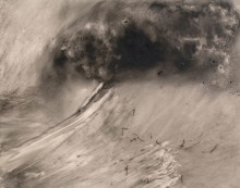 <p><em>Where the Sea meets the Land: Big Sur</em>, 8″ x 10″ , ink on yupo paper</p>
